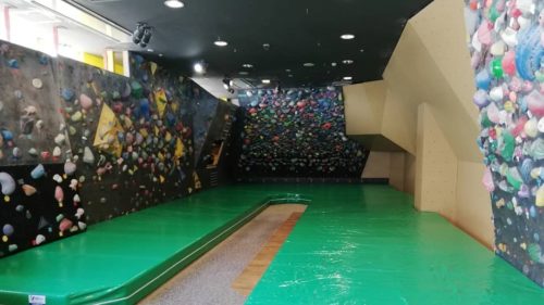 茨城県のクライミング施設「ボルダリングジム モンキーマジック つくばQ't」